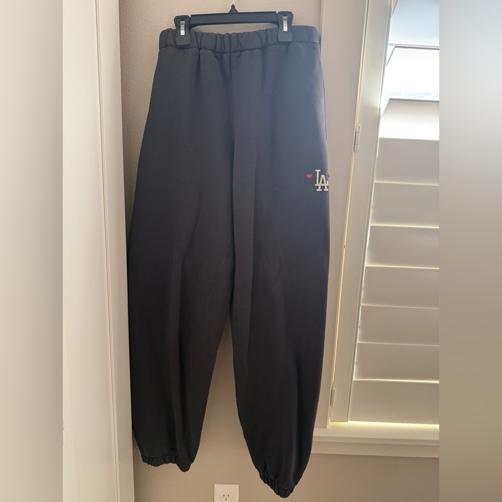 Madhappy Dodgers Heart Fleece Sweatpant - XS